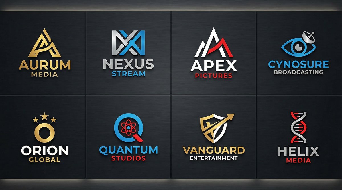 蜜桃传媒合作影视品牌Logo墙